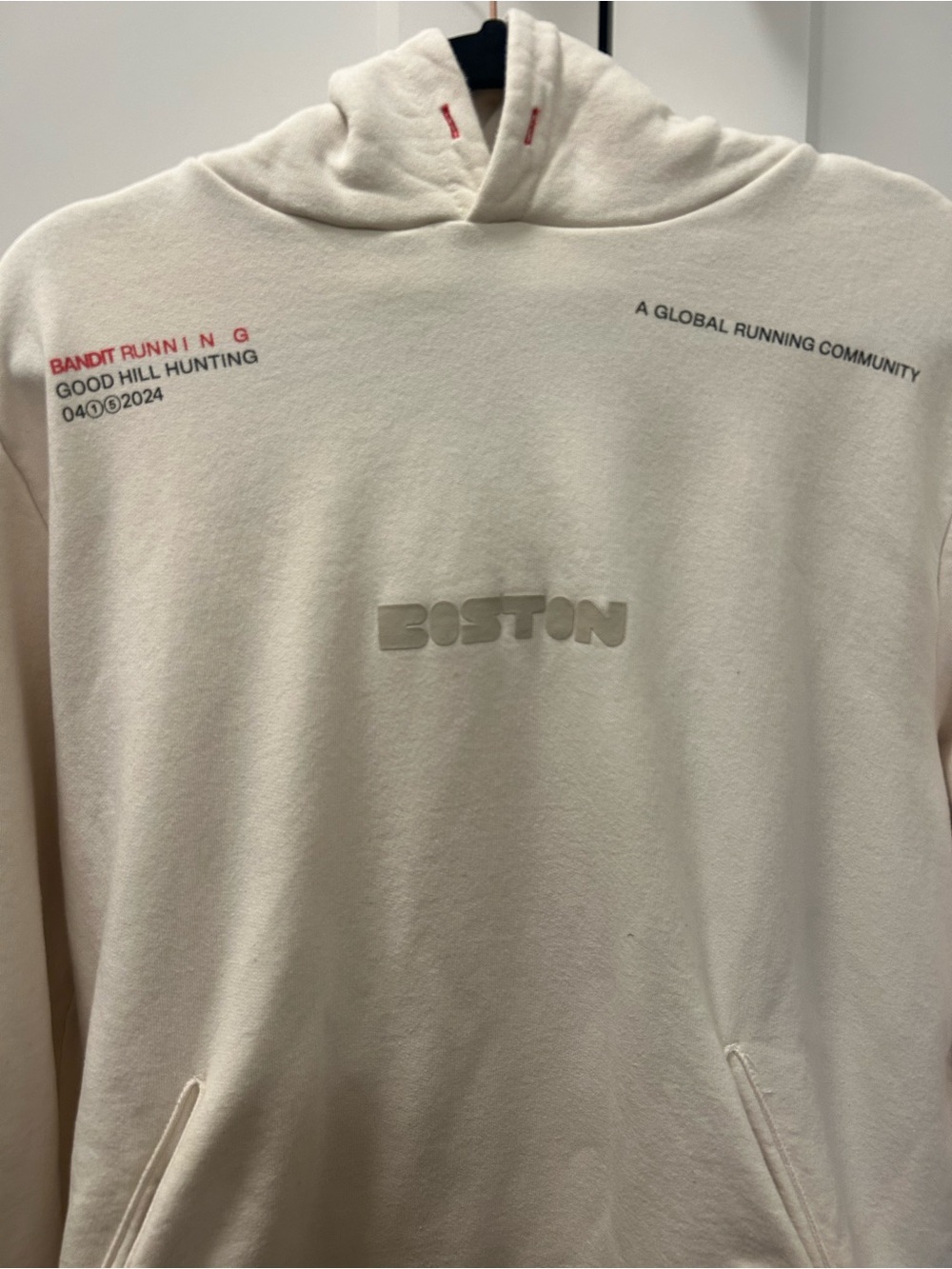 Bandit Running Boston Good Hill Hunting Unisex Sweatshirt Size S